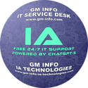 GM INFO - IT SERVICE DESK Votre Partenaire & Prestataire de Services Informatiques depuis 2007 :